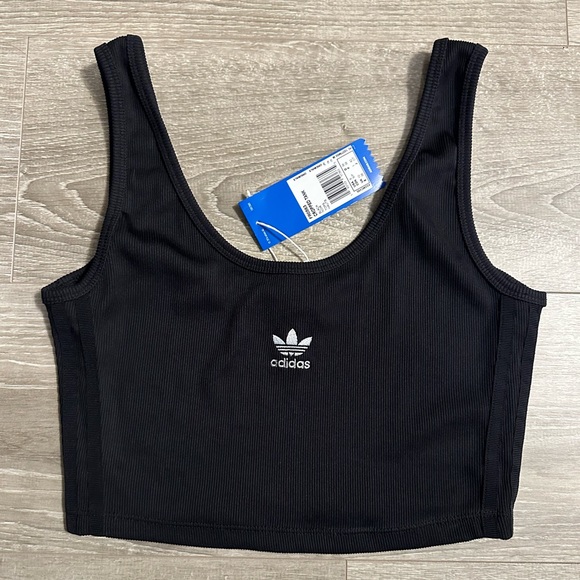 Adidas Cropped Tank - Picture 1 of 3